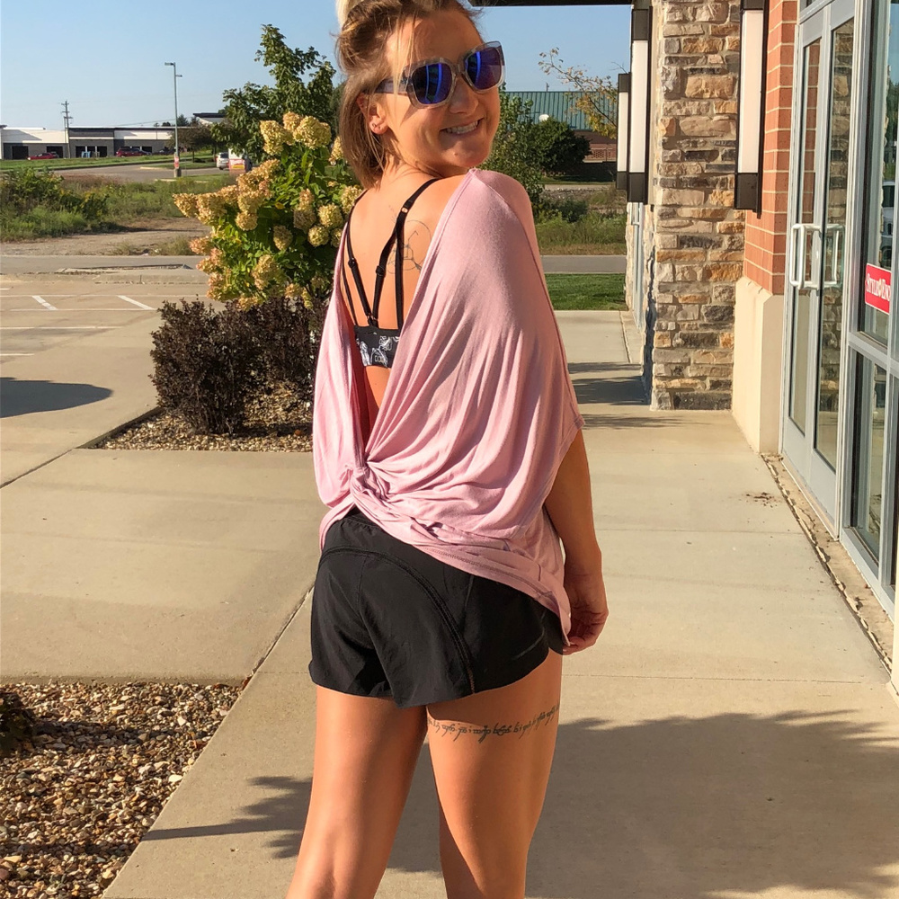 Twisted Open Back Top